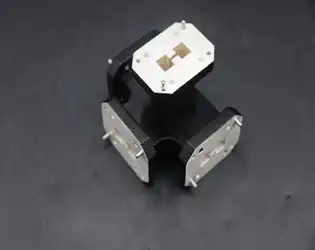 What are the Design Principles of a Double-Ridged Waveguide Magic Tee?
